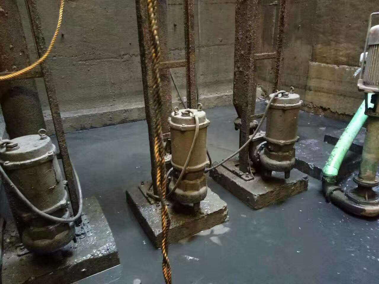 怀来污水池清理